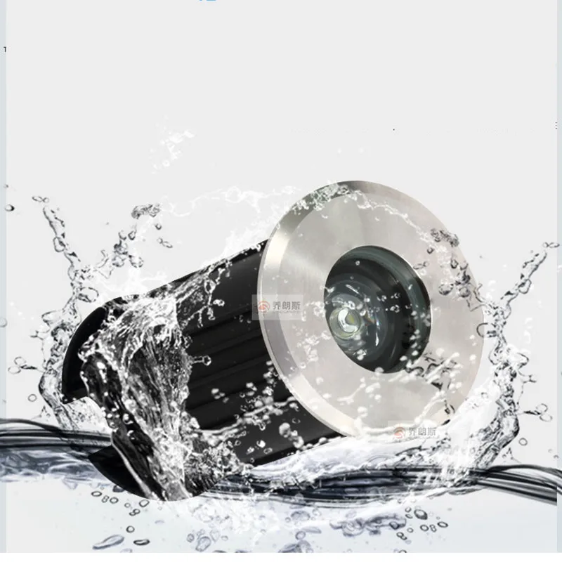 

Waterproof led light garden underground RGB 3W DC12V IP67 Outdoor Buried Garden Path Spot Recessed Inground Lighting AC110V 230V