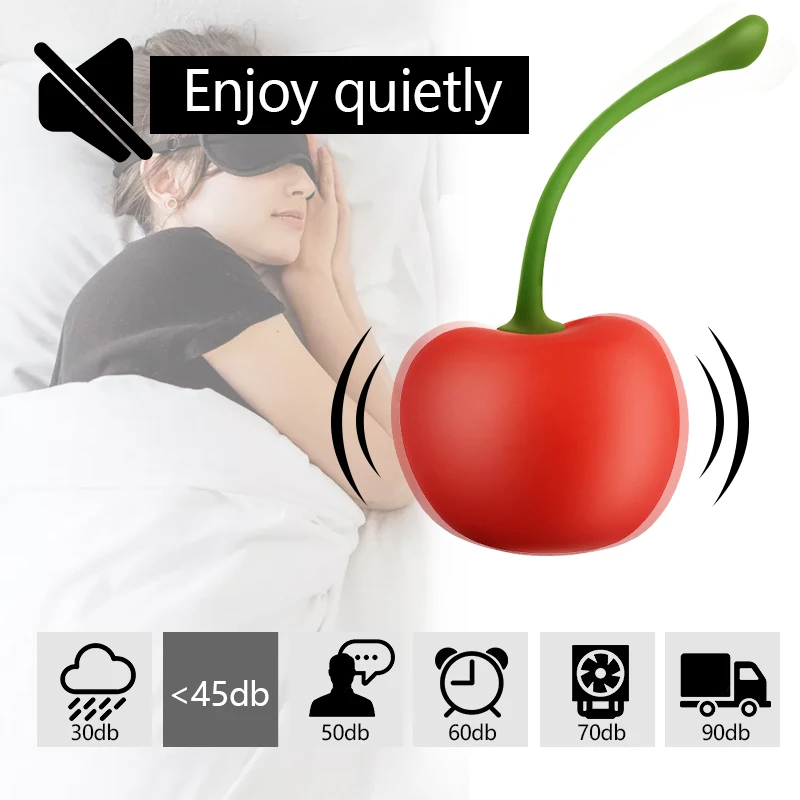 Вишневый вибратор для женщин искусственные фрукты 10 скоростей Стимулятор