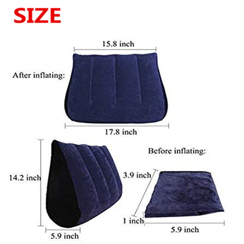 Новая флокирующая надувная подушка для секса женщин секс игрушка эротический