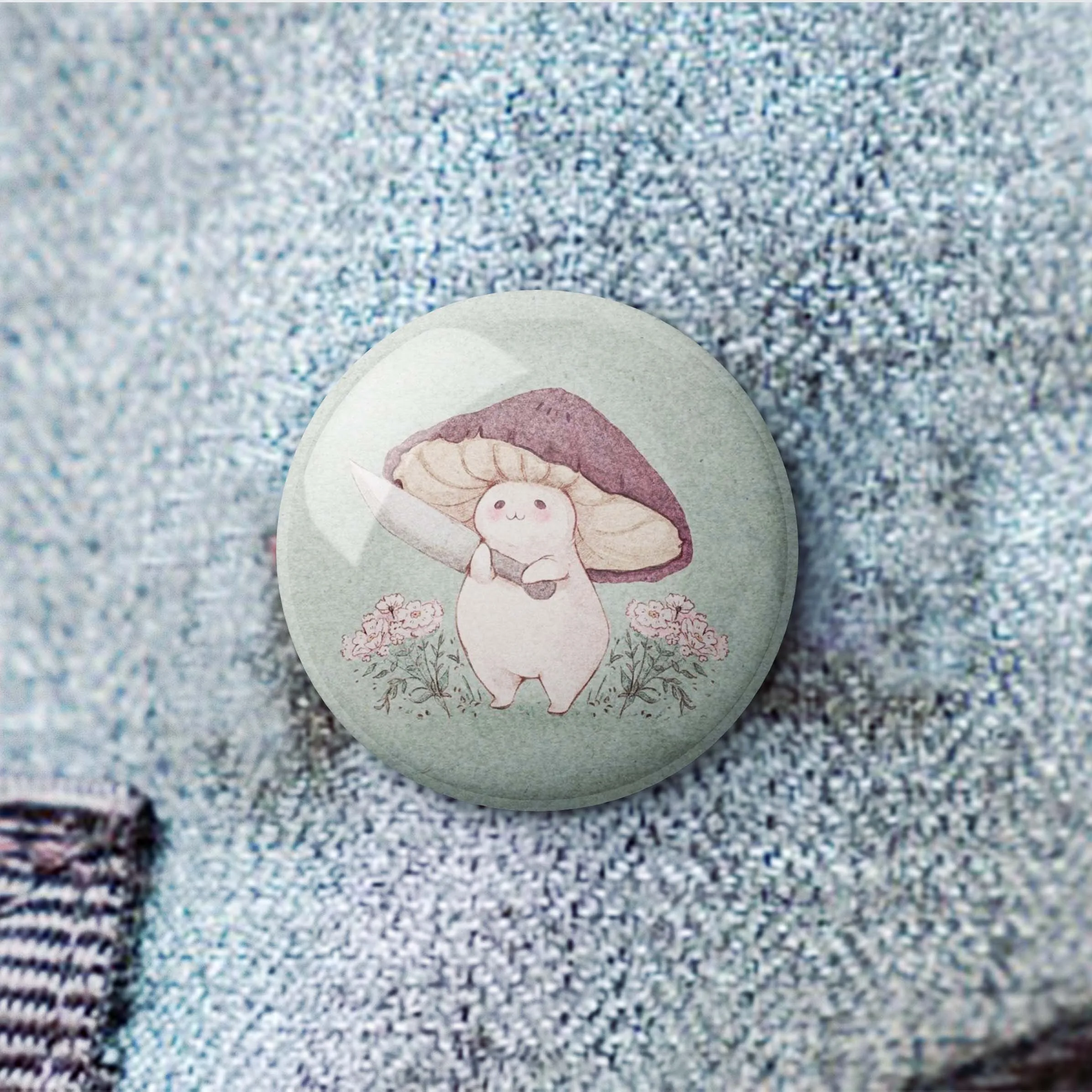 

Let me see what you have little Mushroom Soft Enamel Pin Women Brooch Creative Cute Badge Hat Gift Metal Clothes Lapel Pin