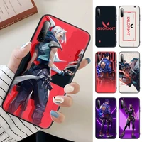shooting game valorant phone case samsung a51 a71 a72 a52 a50 a31 a10 a40 a70 a30 s a20 e a11 a01 a21 silicone cover