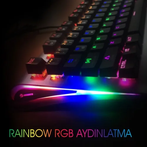 GameBooster G9 Blade RGB Backlit The Wrist Strap mechanical KEYBOARD (GB-G9)