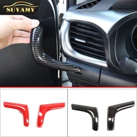 car styling for toyota hilux 2015 2021 dashboard side decoration strip center console trim car accessories interior modification