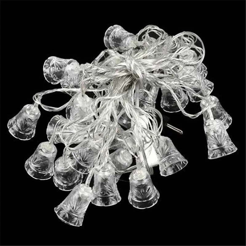 Светодиодный колокольчик световые гирлянды сказочные огни для свадьбы