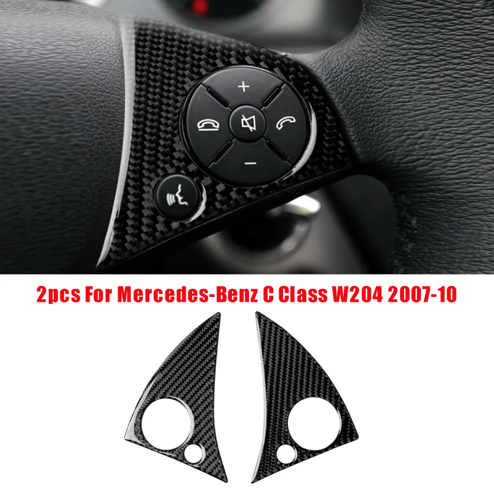 

2Pcs /Set Cover Trim Stickers For Mercedes-Benz W204 2007-10 Practical