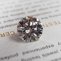 9mm def round white moissanite stone loose moissanite diamond 3 0 carat for wedding ring