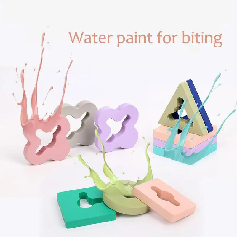 Деревянные строительные блоки Монтессори ранняя развивающая игрушка Подарки