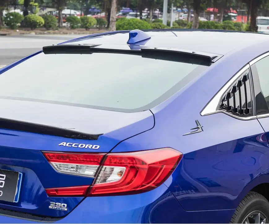 Заднее крыло автомобиля из АБС/углеродного волокна для Honda accord 2018 2019 | Автомобили