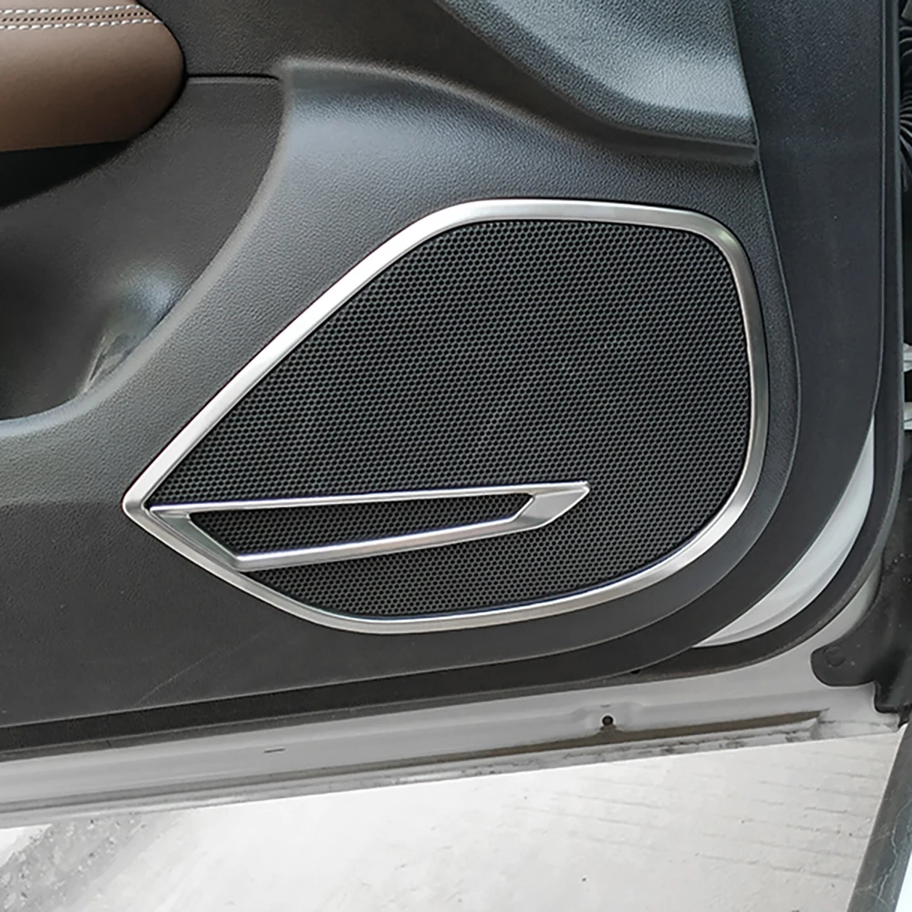 

Chrome Interior Door Speaker Bezel Trim Garnish For Opel Insignia Vauxhall 2017 2018 2019 2020 Accessories Car Styling