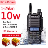 10W 4800MAH battery Long rang walkie talkie Baofeng UV-9R plus radio comunicador waterproof walkie talkie uv-9r plus           