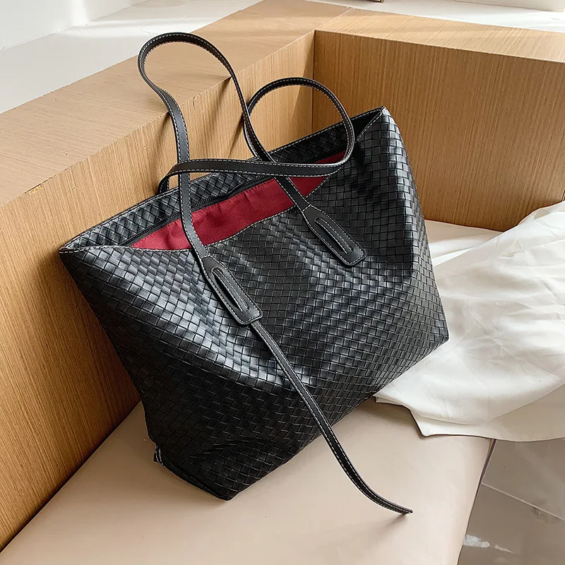 

Luxury Handbags Vintage Womens Hand Bags Weave Women Shoulder Bags Female Tophandle Bags Fashion Brand Handbags Designers