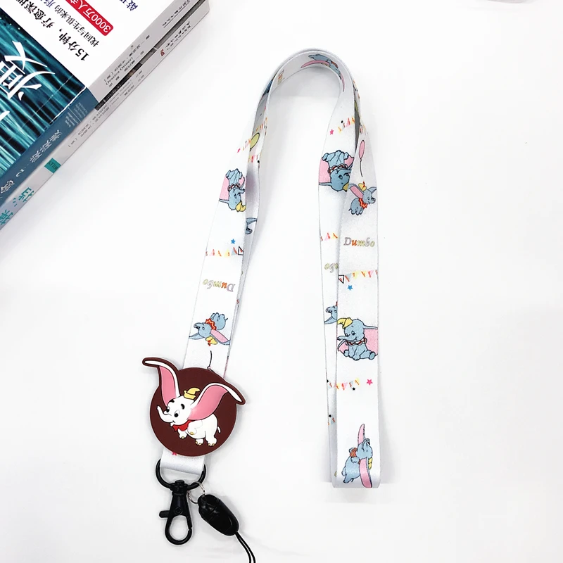 4 Милый мультяшный брелок ремешки на шею для ключей ID Card Pass Gym USB Phone lanyard DIY - Цвет: 4