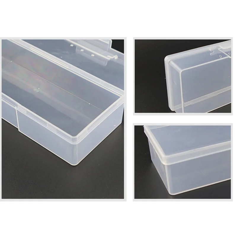 Инструменты для ногтей прямоугольная коробка хранения лак Маникюрный