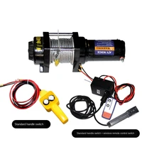 electric winch 12v car winch 2000lb 12000lb handle and wireless