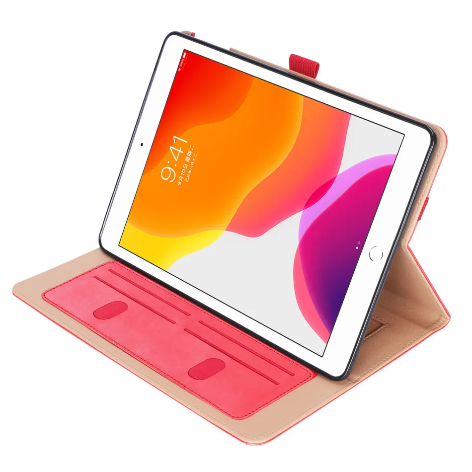 Для iPad 7th 10," Чехол Магнитный умный Мягкий силиконовый чехол для iPad 10,2 чехол Автоматический Режим сна/пробуждения+ защита экрана+ ручка