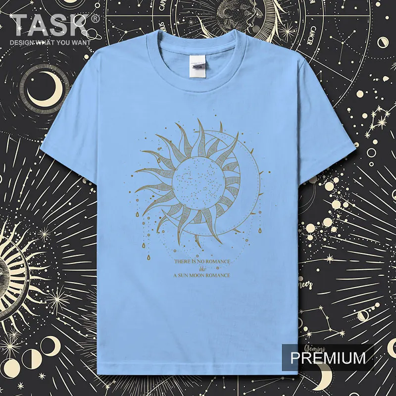 

Sun and Moon Sun Moon Romance Universe Art mens t shirt t-shirt streetwear tops sporting jerseys tees clothing clothes summer