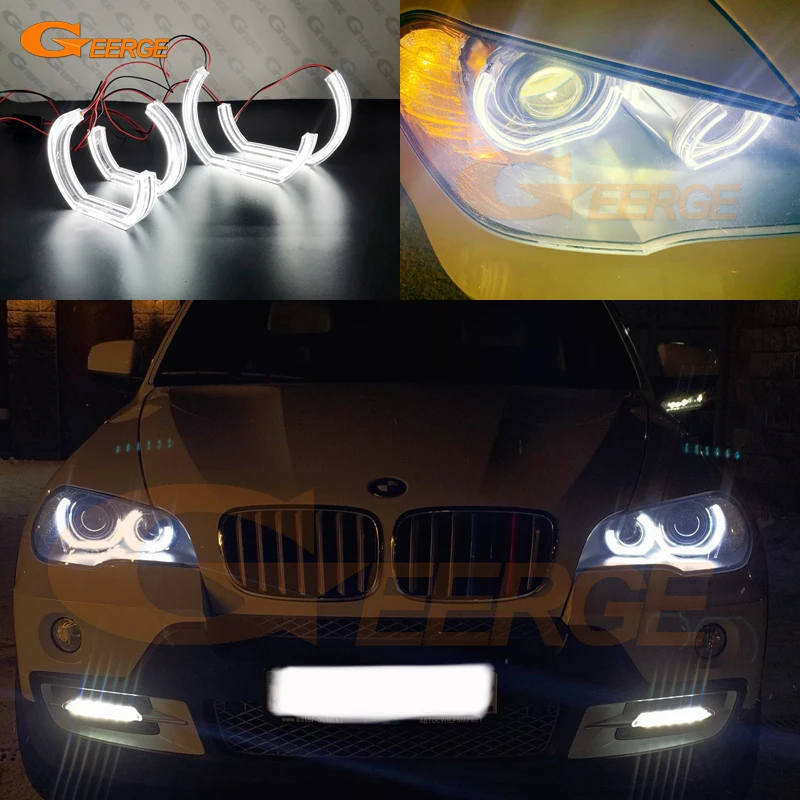Для BMW X6 E71 E72 X6M X5 E70 X5M 2008 2014 Отличный ультра яркий DTM M4 Стиль комплект светодиодов