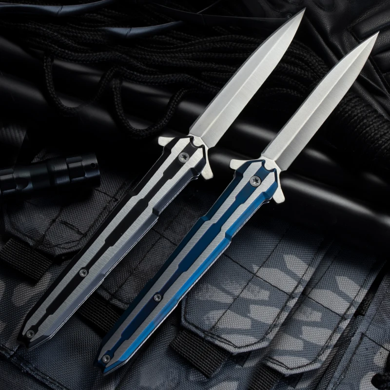 Спиннер Радужный Фруктовый нож для кемпинга открытый маленький складной