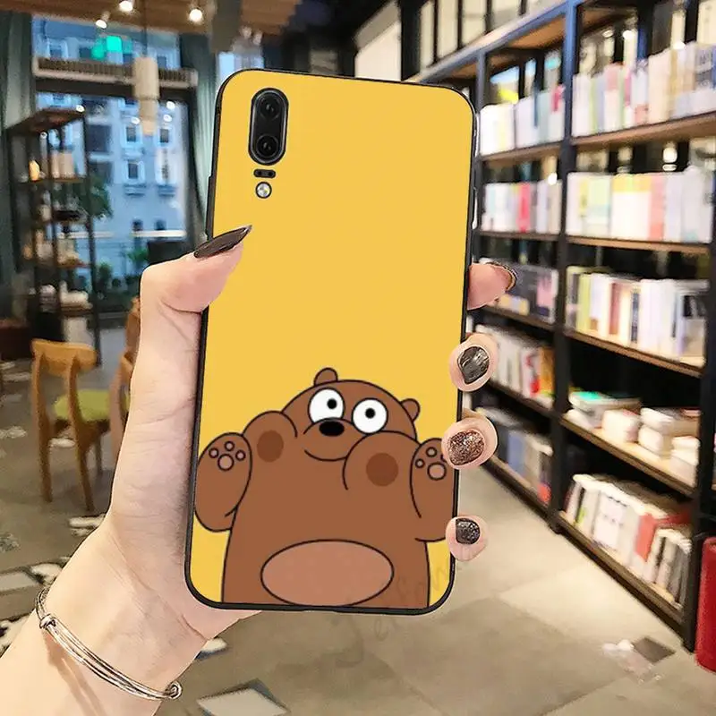 

Kawaii little Bear Panda Pattern luxury high quality Phone Case For Huawei honor Mate P 10 20 30 40 Pro 10i 9 10 20 8 x Lite