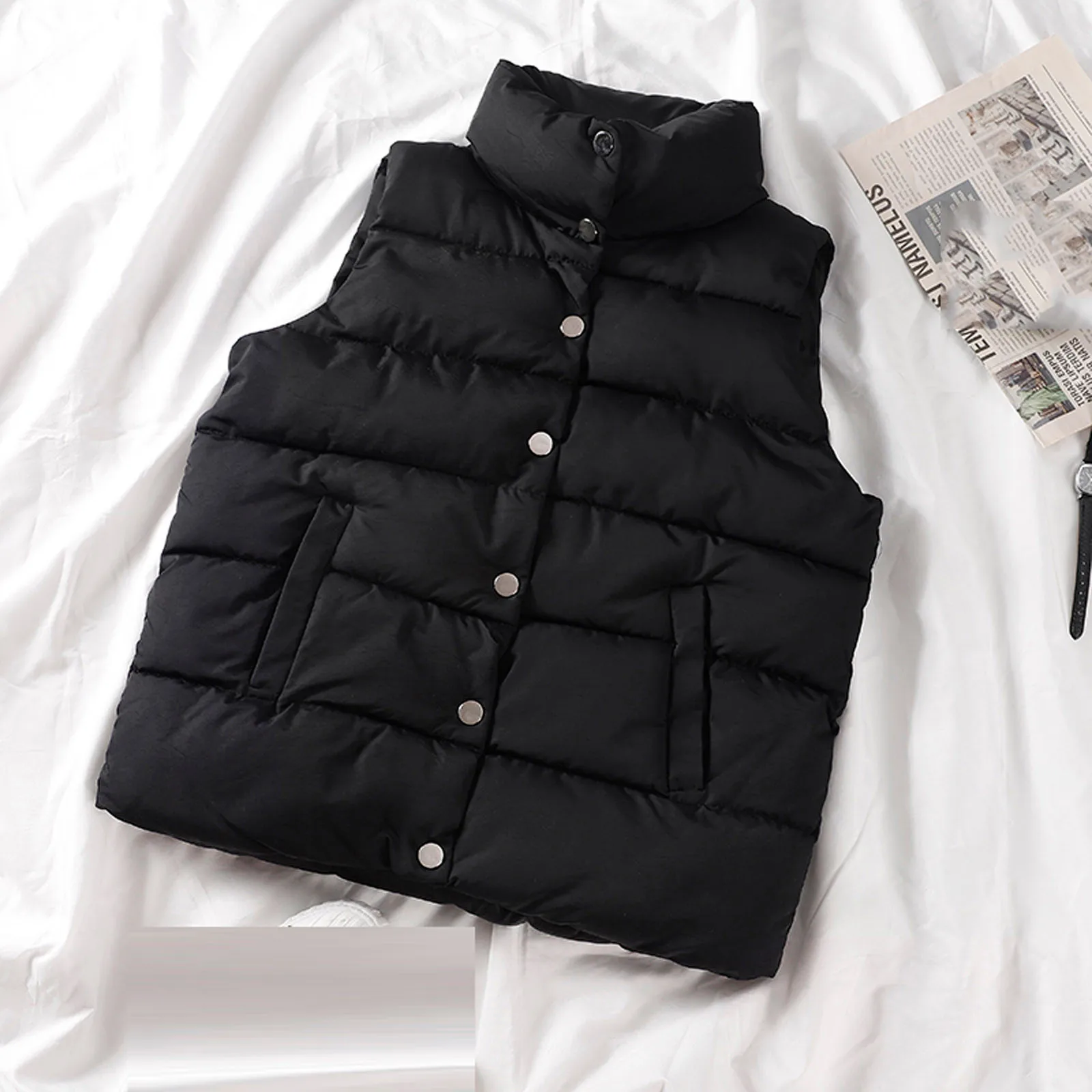 

Пикантный женский модный жилет, жилет, куртка, пальто, верхняя одежда, однотонные Теплые Топы, манто для женщин на зиму 2020, Chaquetas Para Mujer