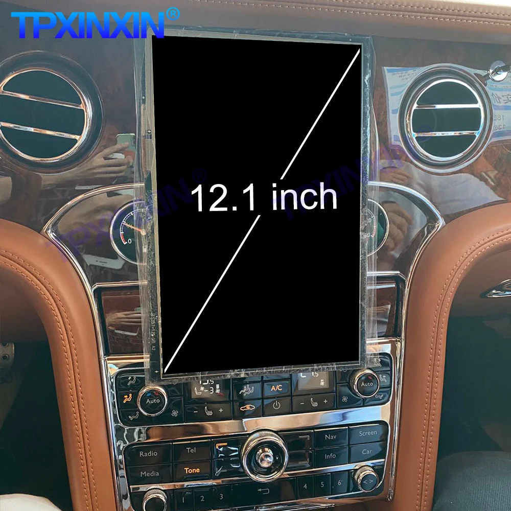 

128 ГБ Android 10 Tesla Style экран для Bentley Mulsanne Автомагнитола мультимедийный видеоплеер навигация головное устройство GPS авто 2din