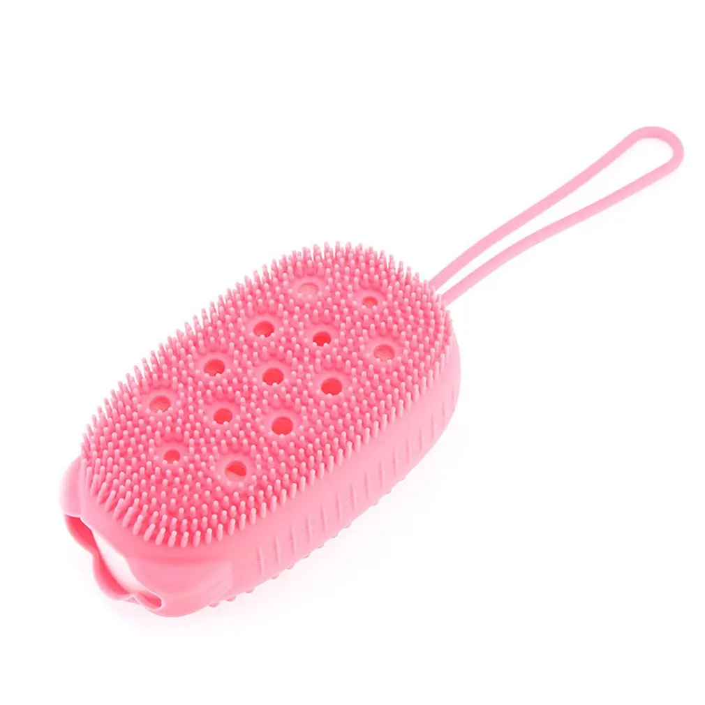 

Silicone Bath Brush Shower Brush Massager Bath Brush For Body Scrub Brush Shower Sponge Bath Cleaning Tools Household