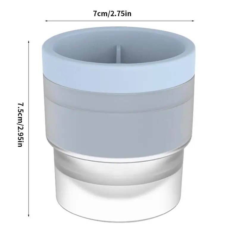 

Silicone Ice Cube Mold Kitchen Stackable Slow Melting DIY Ice Ball Round Jelly Making Mould For Cocktail Whiskey Drink