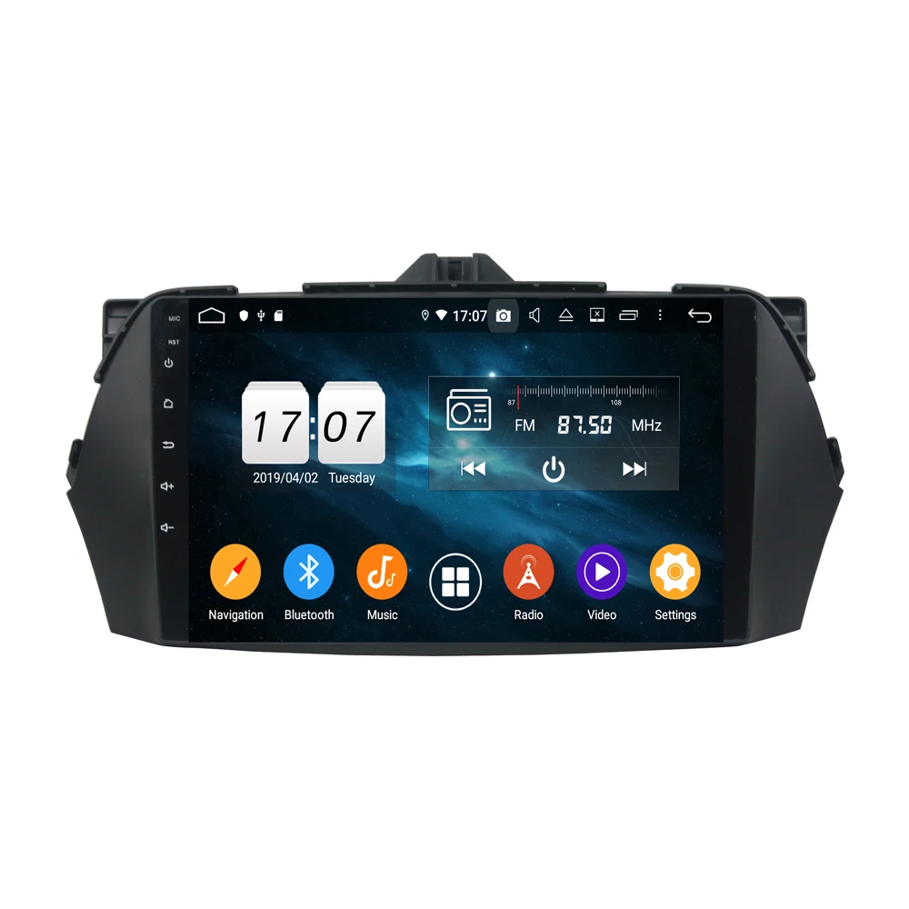 Android 9 с DSP для Suzuki CIAZ Full Touch автомобильный Радио Видео Плеер Мультимедиа GPS