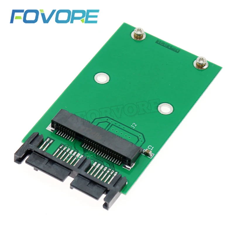 MSATA для 7 + 9 pin Micro SATA 1 8 дюймов адаптер карта miniSATA micro конвертер | Компьютеры и офис