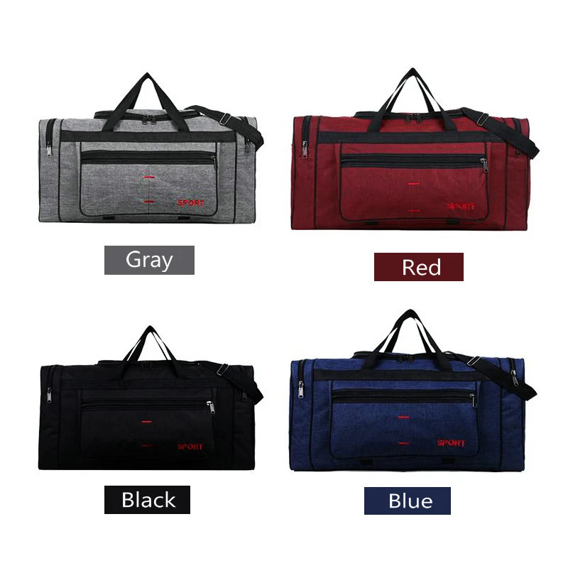 Спортивные спортивные сумки для тренировок мужские большие переноски черные