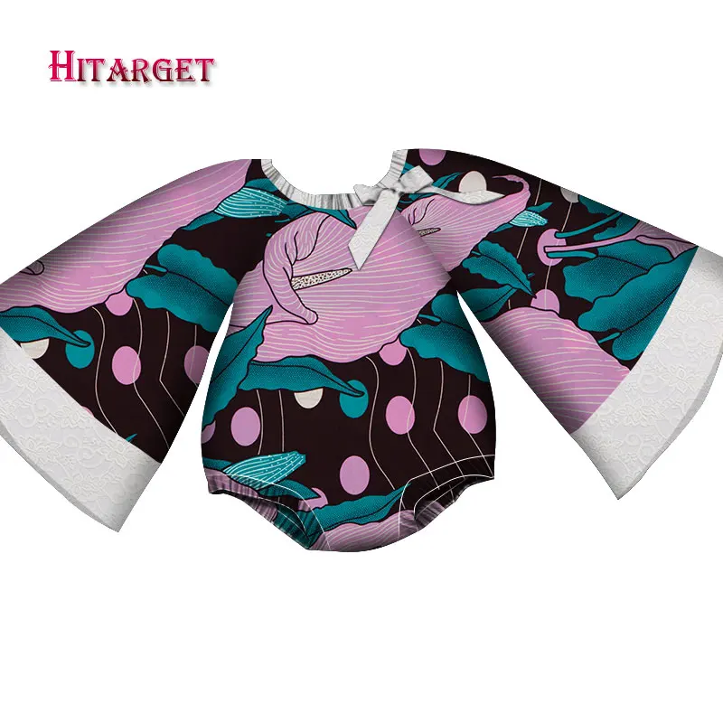 

African Baby Romper Dashiki Print Kids Clothes Newborn Infant Boys Jumpsuits Children's Toddler Girls Clothing wax Cotton WYT238