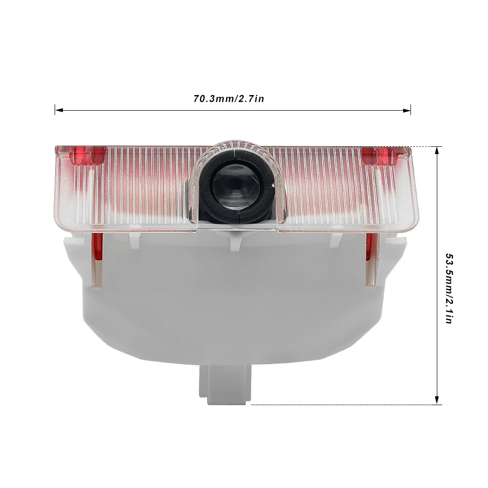 

2 Pcs Luces Led Car Door Light For Mercedes Benz A B Class GLK250 W168 W169 W245 X204 Auto Logo Laser HD Project Welcome Lamps