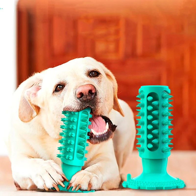 Собака игрушка для домашней собаки резиновый молярная палочка для очистки Жевательная Зубная щётка для чистки зубов звук образования фикс...