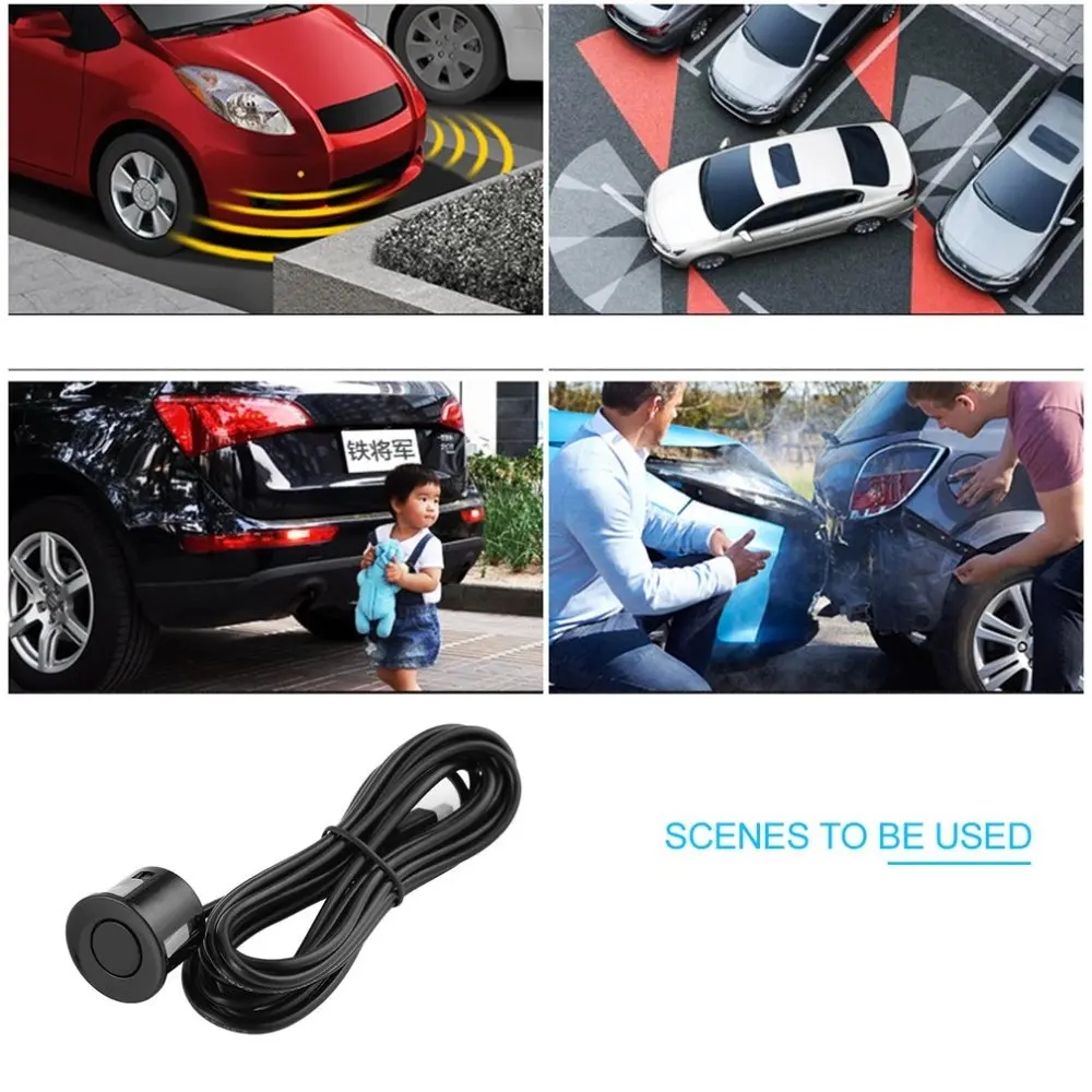 Светодиодный радар заднего хода Автомобильная Европейская система парковки