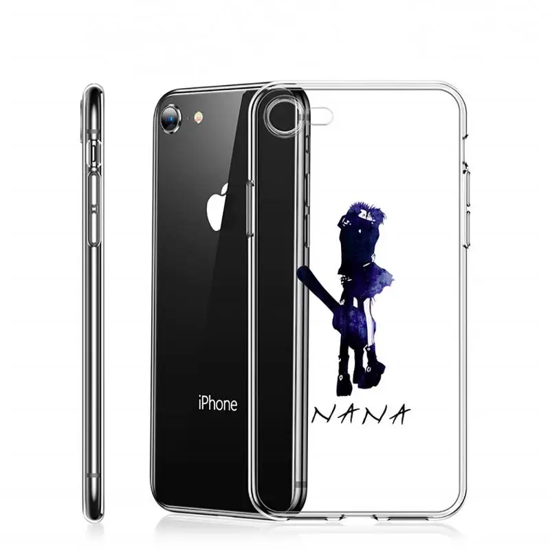 

JAPAN anime Oosaki Nana Phone Case Transparent for iPhone Samsung A S 11 12 6 7 8 9 10 20 Pro X XS Max XR Plus lite