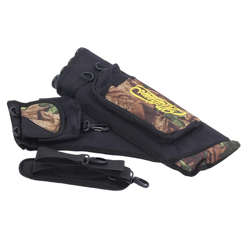 

Hunting Arrow Bag Holder 4 Tubes Large Capacity Accessories for Outdoor Archery THJ99