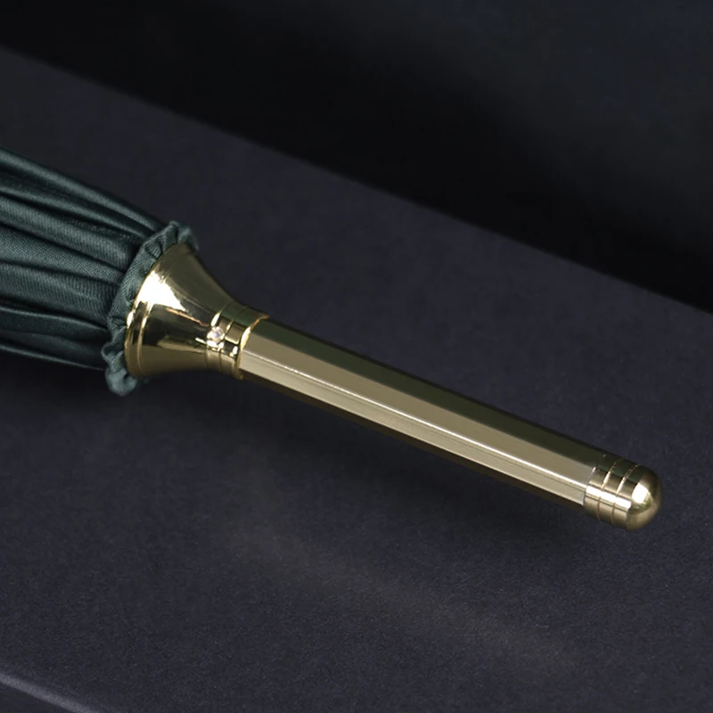 Зонт с длинной ручкой однотонные креативные женские зонты светильник легкие