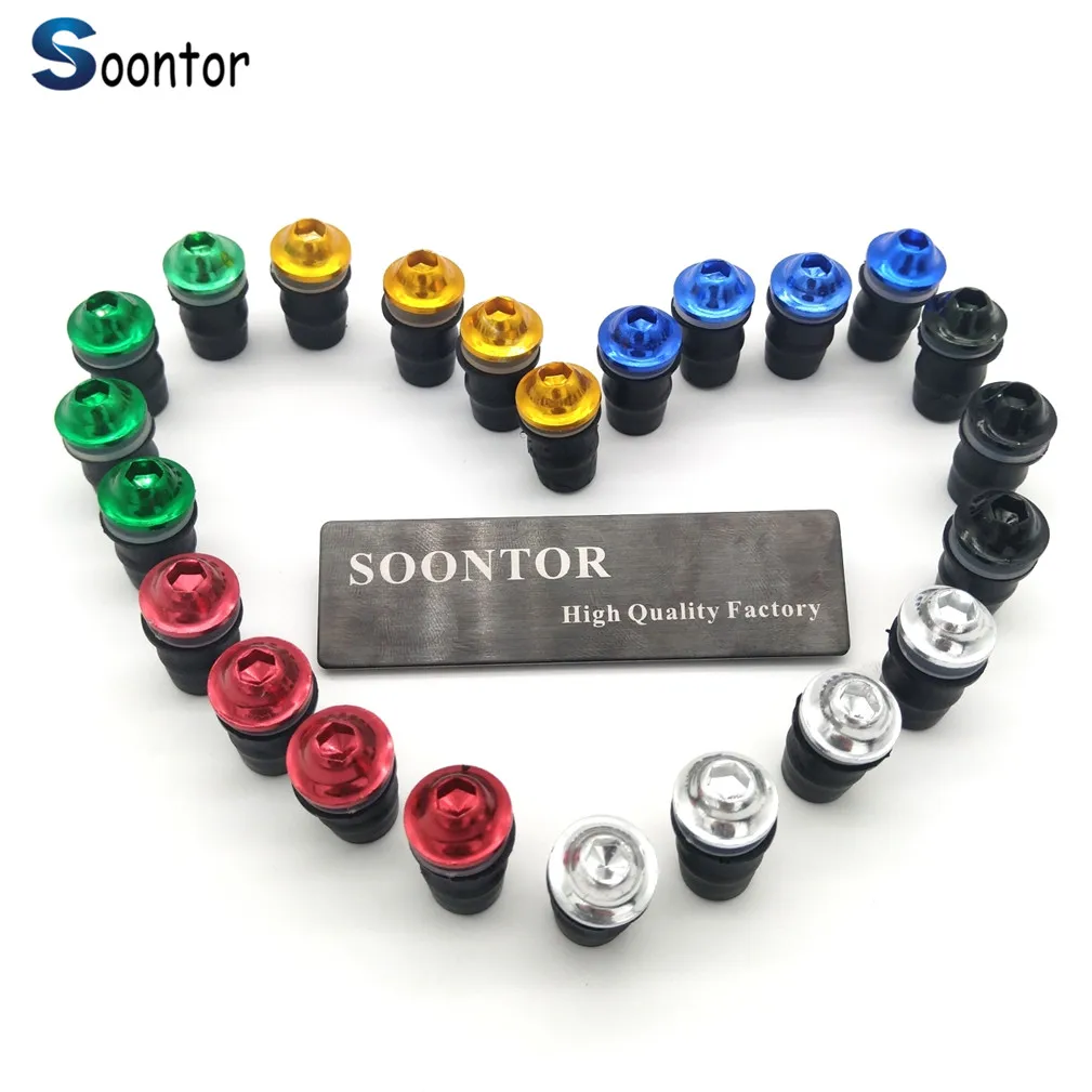 Комплект болтов для крепления ветрового стекла мотоцикла 5 мм винтовые гайки HONDA