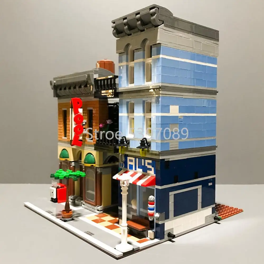 Строительные блоки в наличии кирпичи 15011 совместимы с Legoinglys CREATOR Street View 10246