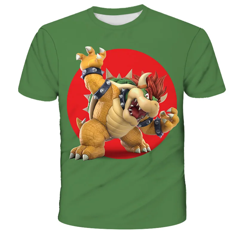 

Summer kids clothes girls Mario T-Shirts boys clothes Short Sleeve t-shirt Super Mario Print Top Mario Brother baby girl clothes