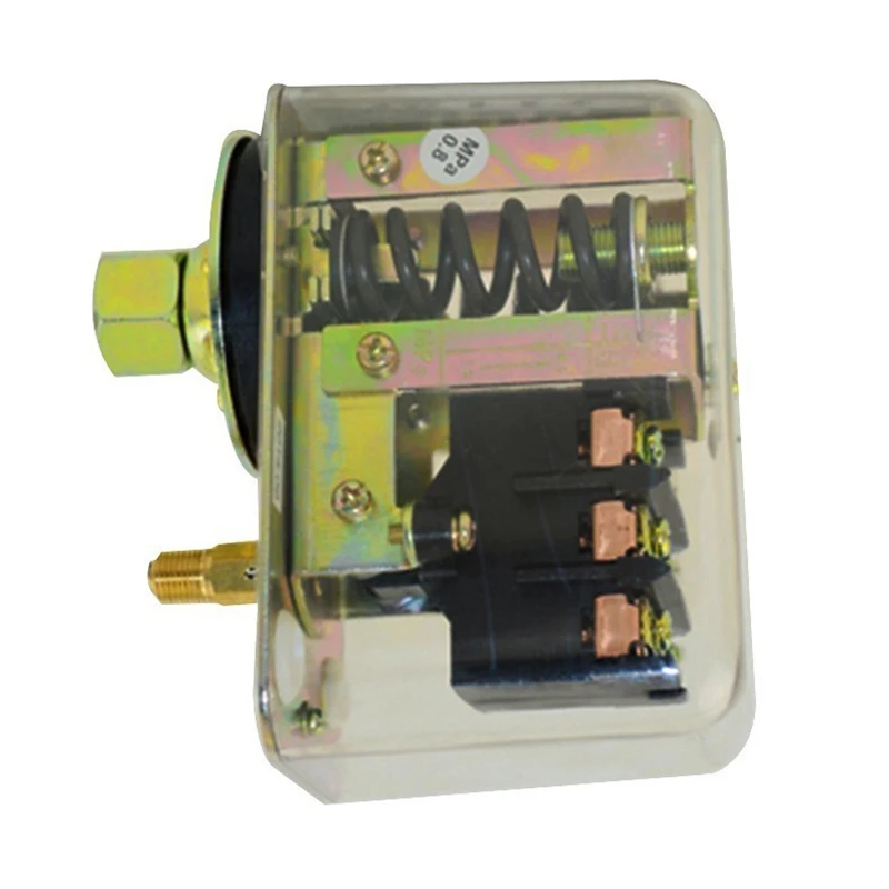 

3/8 NPT 380v Air Compressor 3-phase Pressure Switch Regulator Single Port Parts
