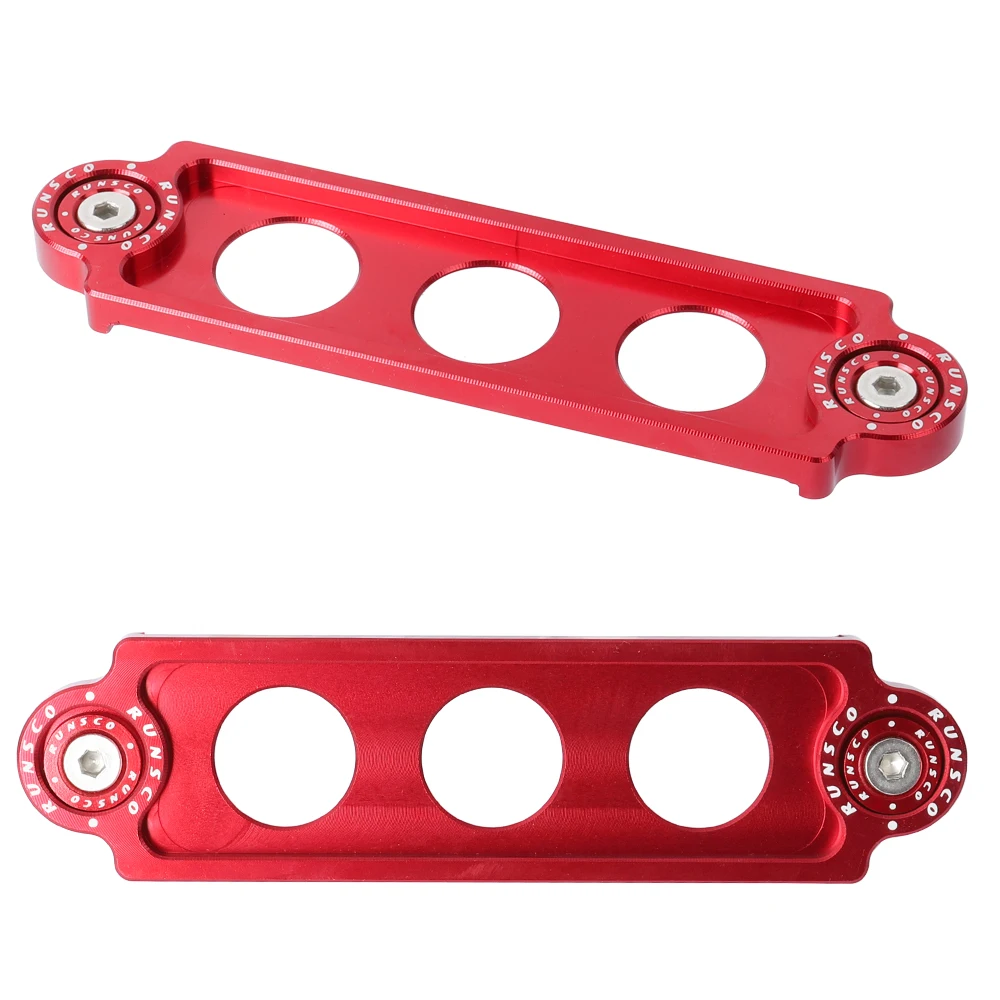 Зажим для крепления гоночного аккумулятора кронштейн с анодированным дизайном