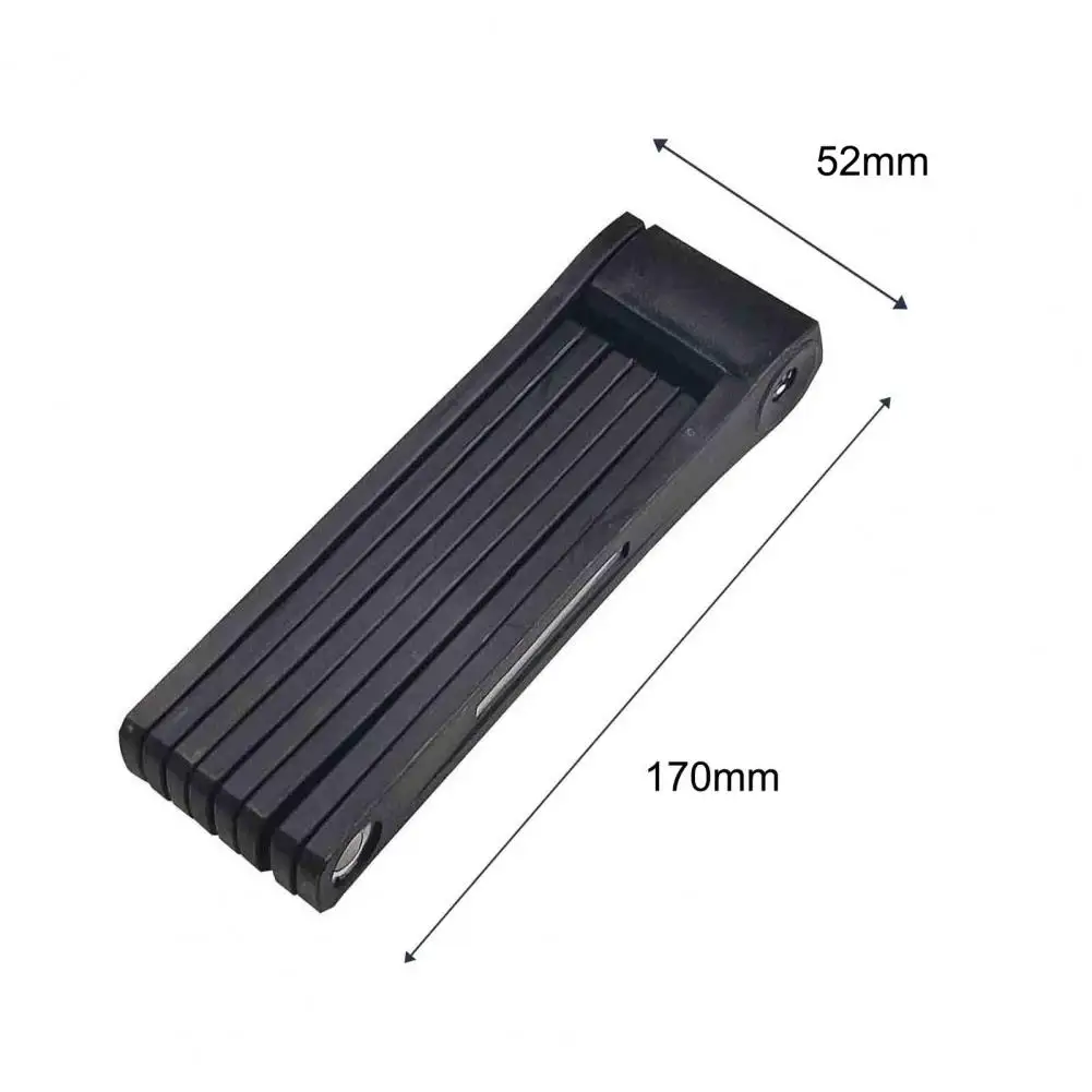 

Bicycle Lock Folding Heavy Duty Metal Portable Motorcycle Lock for Electric Bike
