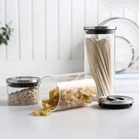 airtight spice storage jar candy pot snacks tank dried fruit glass tanks tea canister household kitchen food organizer bottle