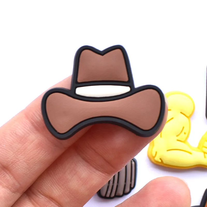 Новейшие украшения для обуви с пряжкой подвески бутылки пива шляпа чашка вина