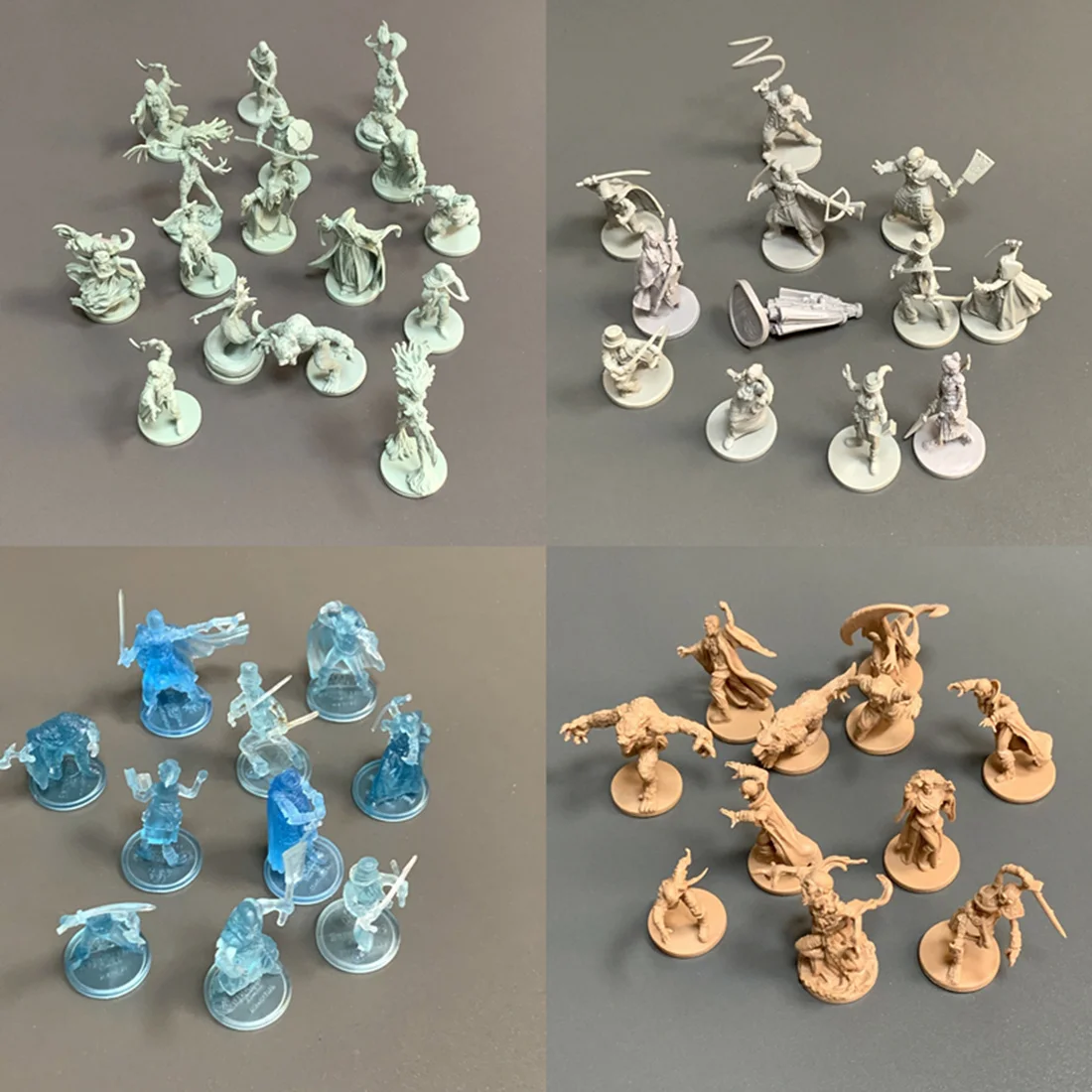 Зеленая игра Brier миниатюры оборотенок Луна священник зомби воины настольная