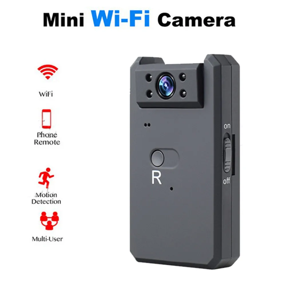 WiFi 4K Full HD MD90 Мини спортивная камера 1080P микро инфракрасное ночное видение