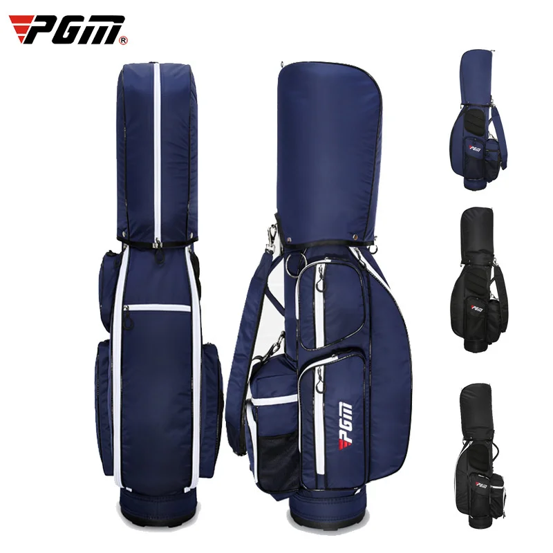 PGM Retractable Golf Bags Waterproof Complete Golf Set Stand Bag Golf Caddy Aviation Bag Golf Cart Staff Package QB050