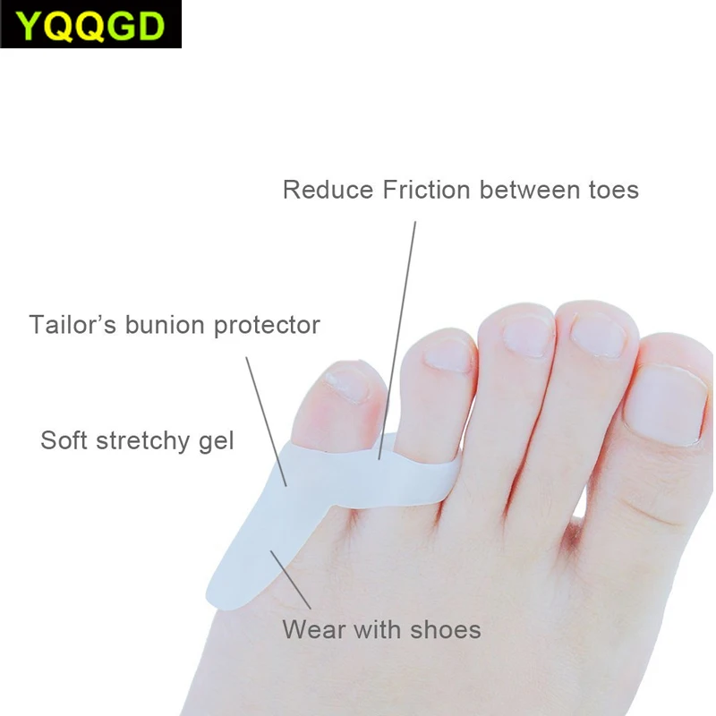1 пара LittleToe большой палец для ежедневного использования Hallux вальгусная