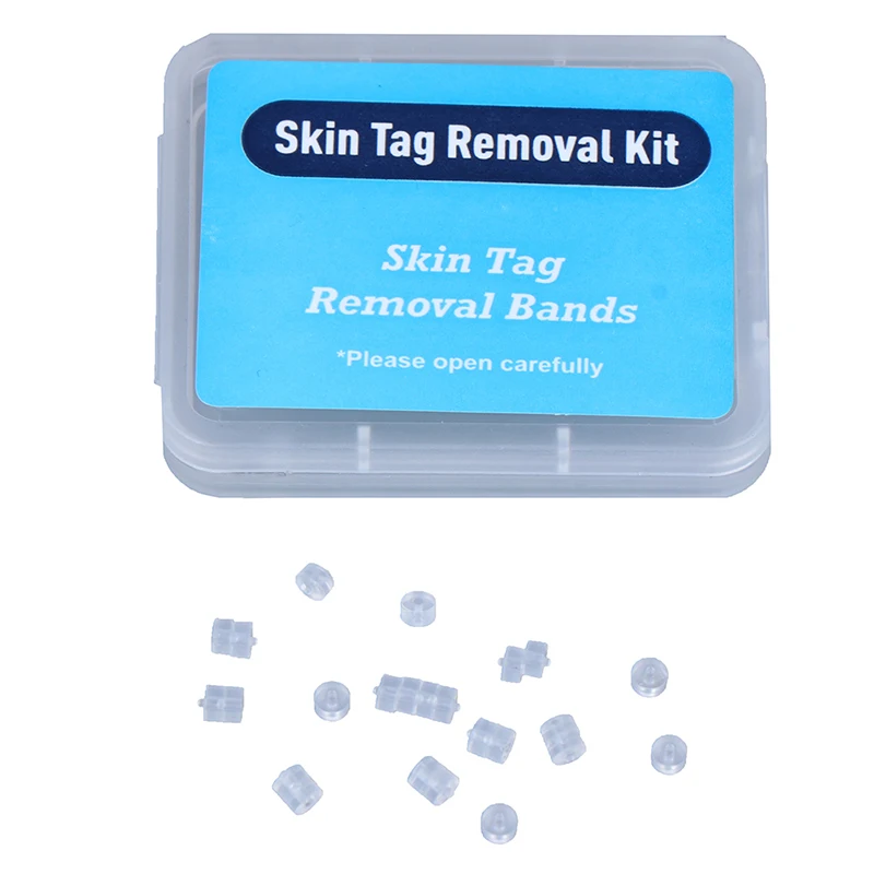 

30Pcs High Quality Skin Tag Removal Rubber Bands Micro Band Non Toxic Face Care Mole Wart Skin Care Tools